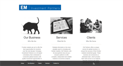 Desktop Screenshot of eminvestment.com